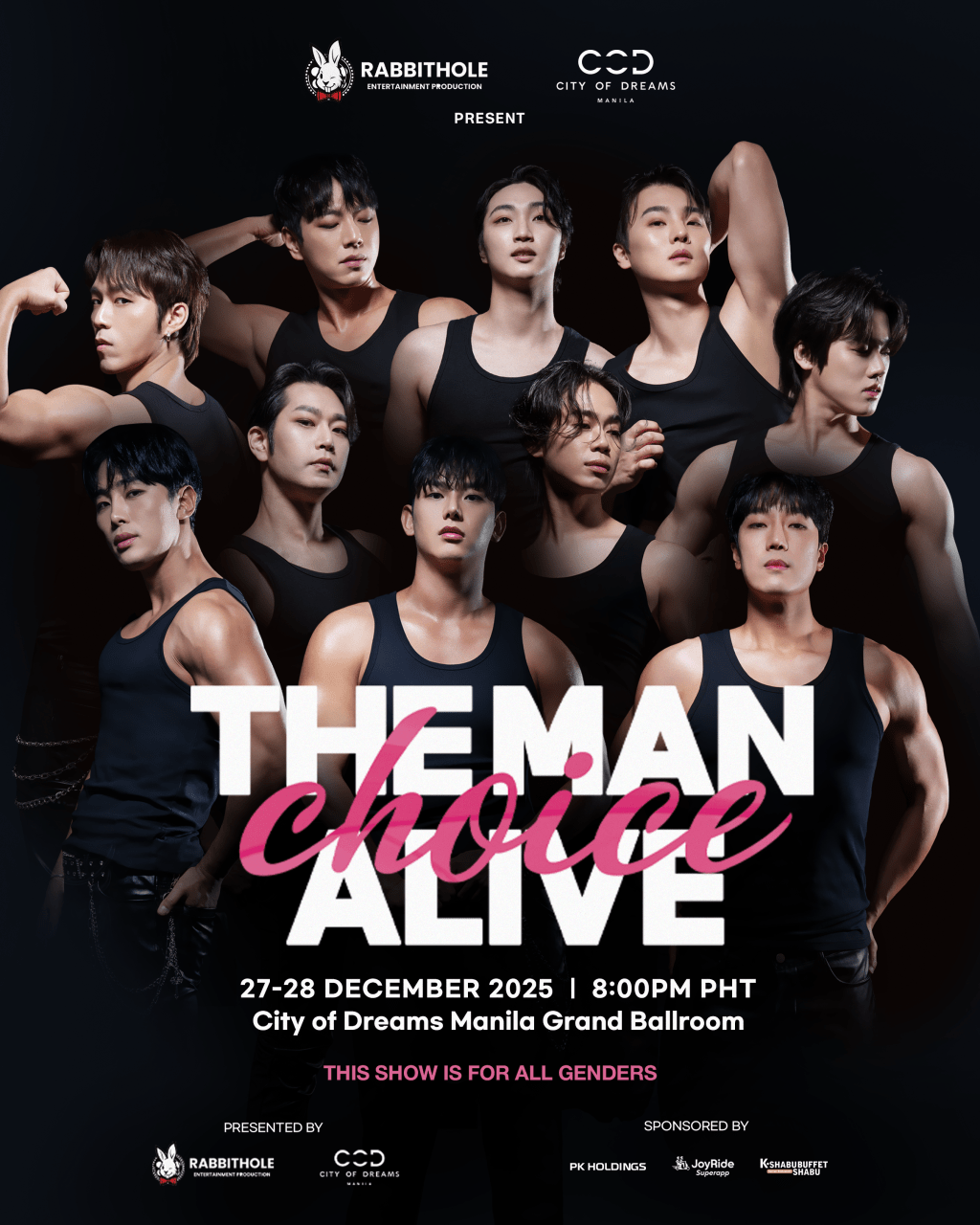 “The Man Alive: Choice” Is Set to Heat Up the Holidays in City of Dreams&nbsp;Manila!